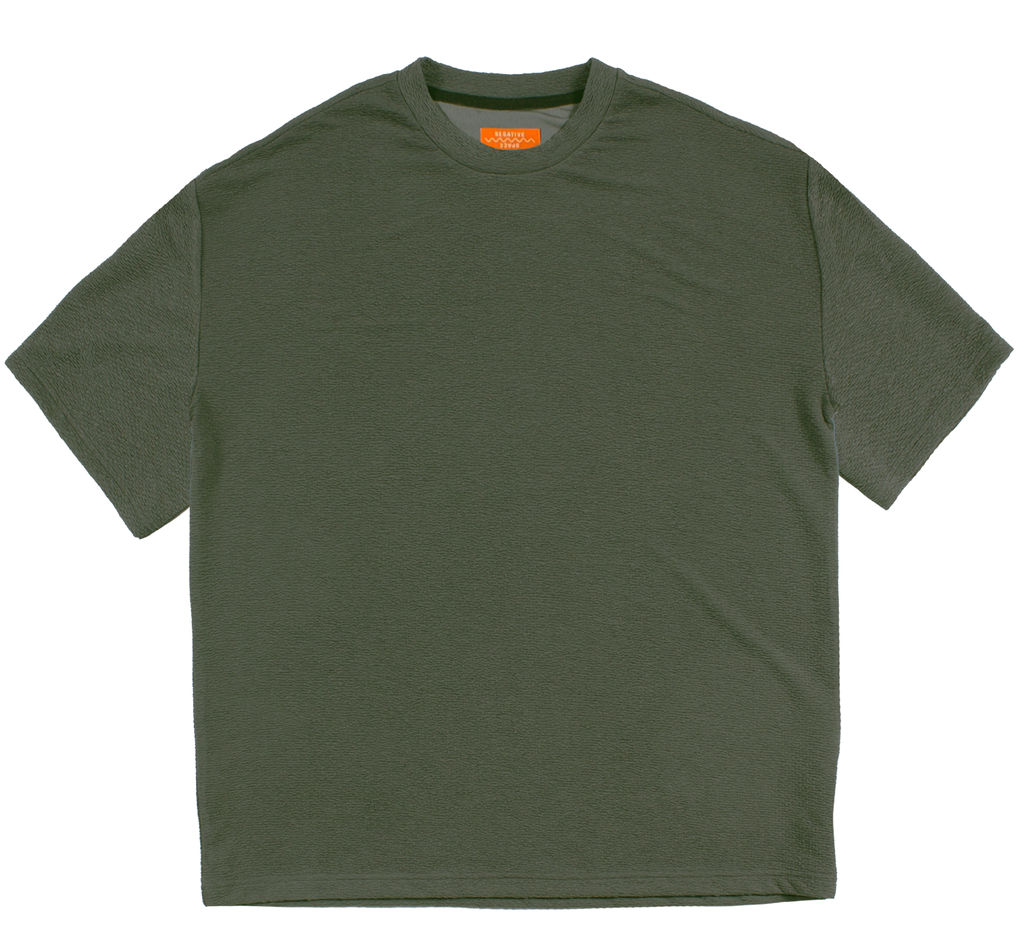 CREPE T-SHIRT (OLIVE)